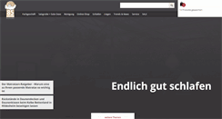Desktop Screenshot of kolbe-bettenland.de